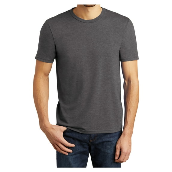 Mafoose Men's Perfect Tri Polyester/Cotton/Rayon T-Shirts Heathered Charcoal Medium