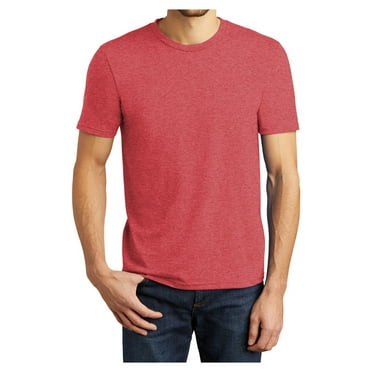 Mafoose Men's Perfect Tri Polyester/Cotton/Rayon T-Shirts Red Frost Medium
