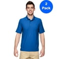 thumbnail image 1 of Mens Performance 5.6 oz. Double Piqué Polo 2 Pack, 1 of 2