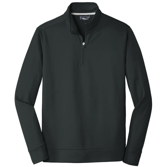 Mens Performance 5.9 Ounce Quarter Zip Pullover Sweatshirt