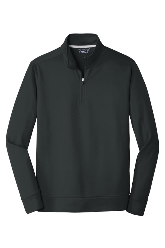 Mens Performance 5.9 Ounce Quarter Zip Pullover Sweatshirt