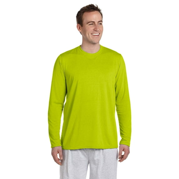 Mens Performance Long-Sleeve T-Shirt 10 Pack