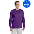 thumbnail image 1 of Mens Performance Long-Sleeve T-Shirt 5 Pack, 1 of 2