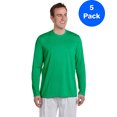 thumbnail image 1 of Mens Performance Long-Sleeve T-Shirt 5 Pack, 1 of 2