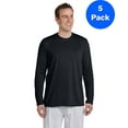 thumbnail image 1 of Mens Performance Long-Sleeve T-Shirt 5 Pack, 1 of 2