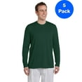 thumbnail image 1 of Mens Performance Long-Sleeve T-Shirt 5 Pack, 1 of 2