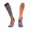 thumbnail image 1 of Mens Performance Ski Sock Long Thermal Winter Designer Snowboard Socks New, 1 of 7