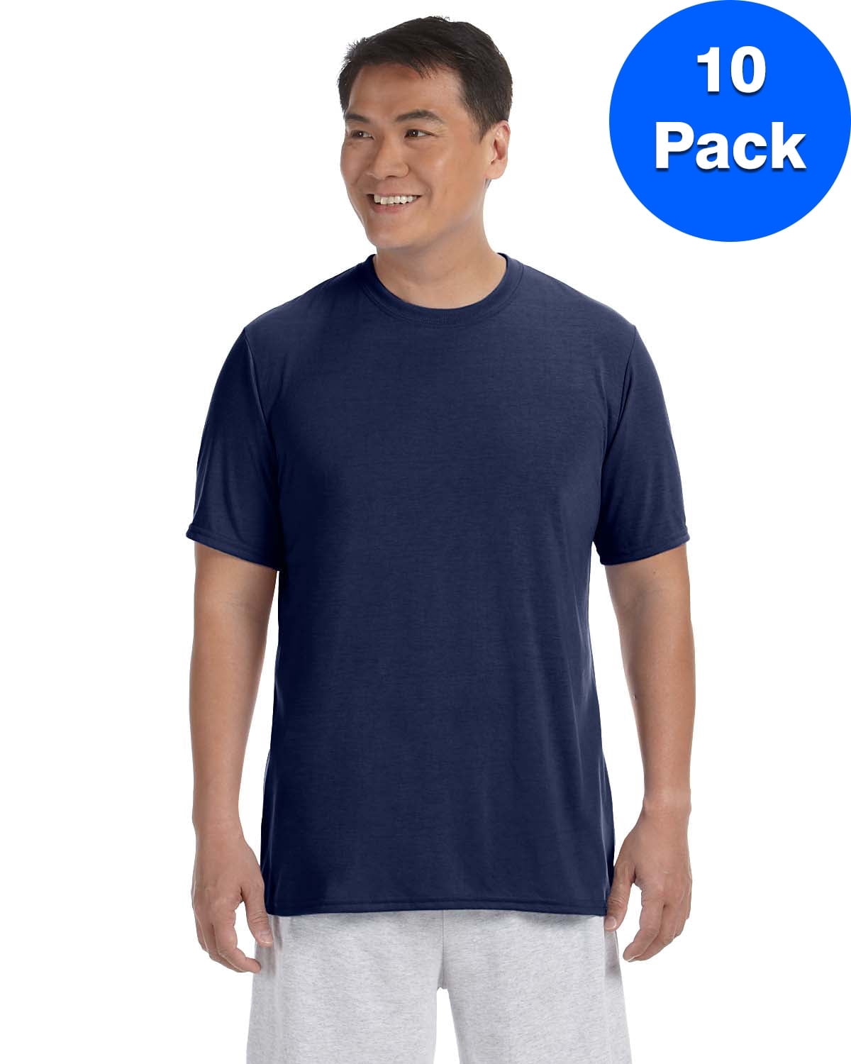 Mens Performance T-Shirt 10 Pack