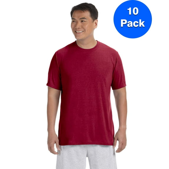 Mens Performance T-Shirt 10 Pack