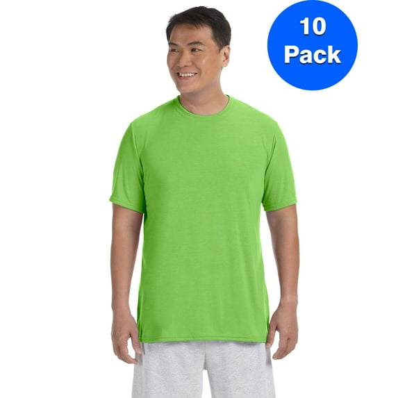Mens Performance T-Shirt 10 Pack