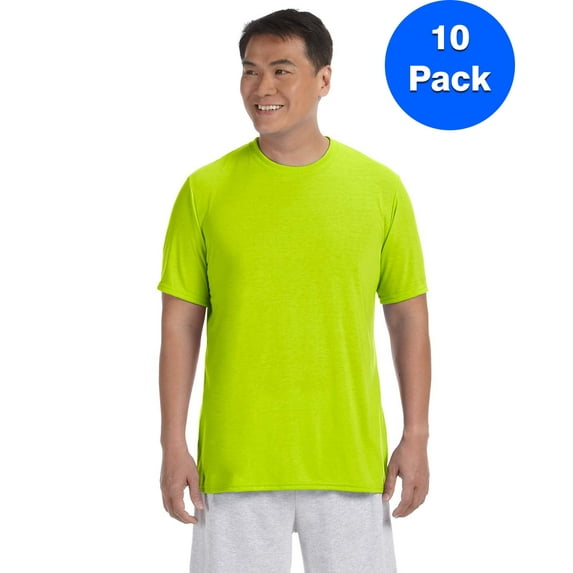 Mens Performance T-Shirt 10 Pack