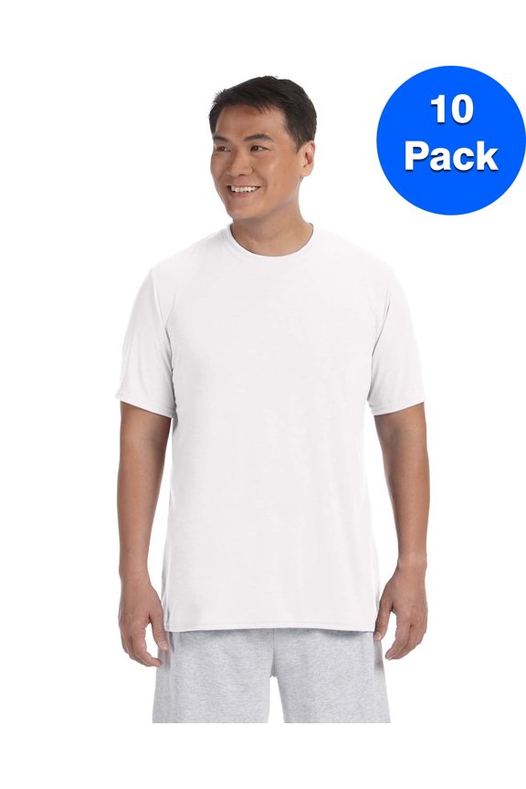 Mens Performance T-Shirt 10 Pack