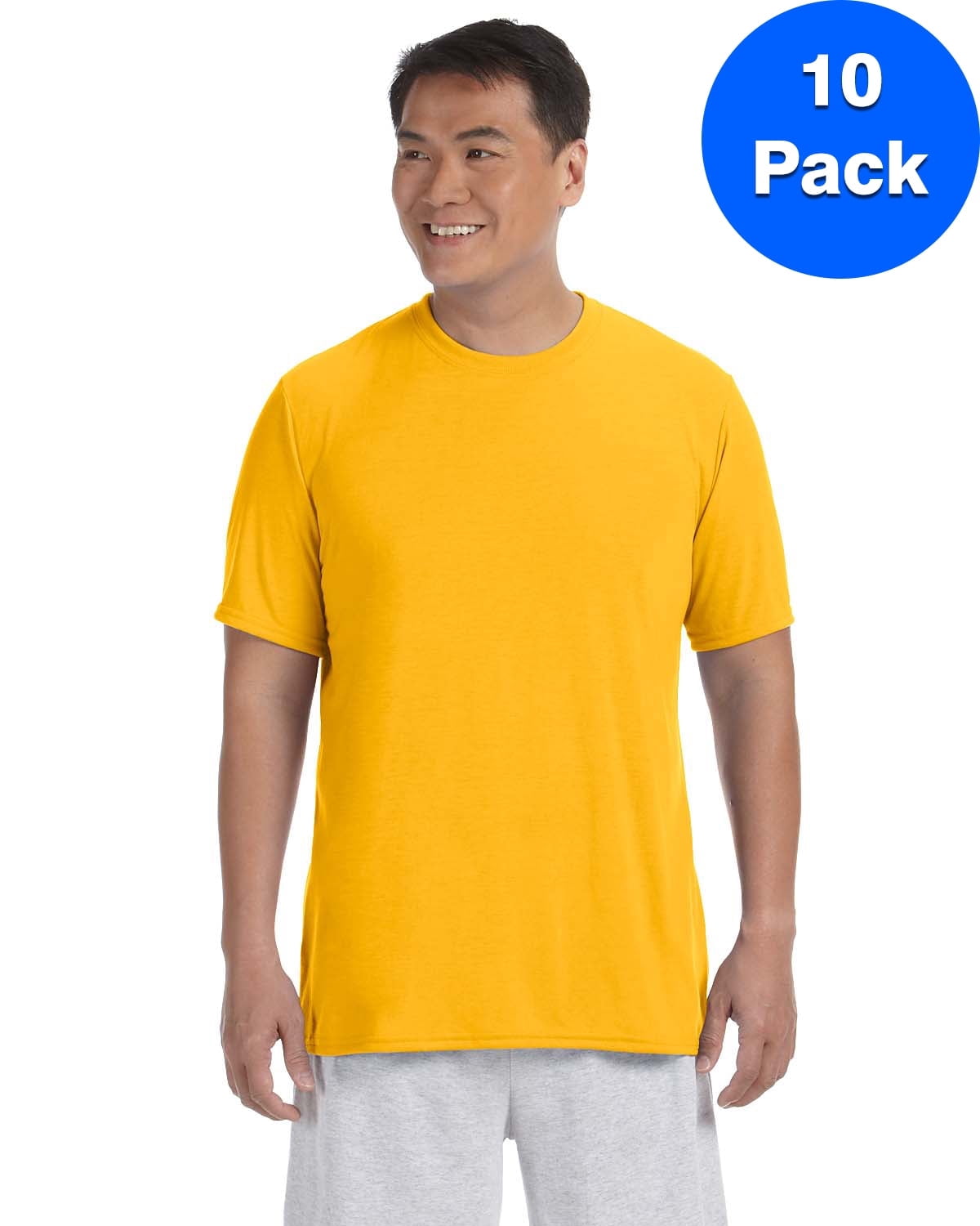 Mens Performance T-Shirt 10 Pack