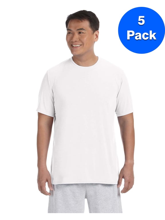 Mens Performance T-Shirt 5 Pack