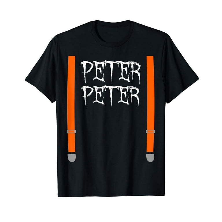 Mens Peter Peter Pumpkin Eater Couples Halloween Costume T-Shirt Mens Peter Peter Pumpkin Eater Couples Halloween Costume T-Shirt