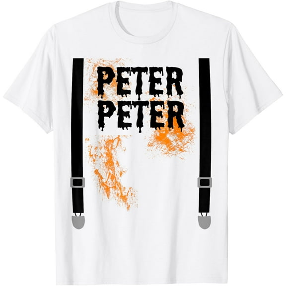 Mens Peter Peter Pumpkin Eater Matching Couple Halloween Costume T-Shirt