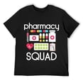 thumbnail image 1 of Mens Pharmacy Squad Tech Pharmacist Crew Drug Dealer T-Shirt Black M, 1 of 5