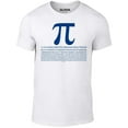 thumbnail image 1 of Mens Pi Numbers T-Shirt Maths Science Graphic Tee, 1 of 2