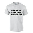 thumbnail image 1 of Mens Pickleball Tshirt I Have A Dinking Problem Funny Pickleball Short Sleeve T-shirt-Sports Grey-xxl, 1 of 1