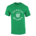 thumbnail image 1 of Mens Pickleball Tshirt It's Pickling Season Funny Pickleball Short Sleeve T-shirt-Heather Irish Green-4xl, 1 of 1