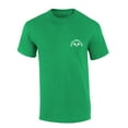 thumbnail image 1 of Mens Pickleball Tshirt Pickleballer Crest Funny Pickleball Short Sleeve T-shirt-Heather Irish Green-xxl, 1 of 1