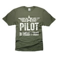 thumbnail image 1 of Mens Pilot T-shirt Pilot In Thrust I Trust Shirt Pilot Birthday Christmas Gifts Pilot Funny Shirts (XX-Large Military Green), 1 of 6