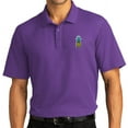 thumbnail image 1 of Mens Pineapple Patch Moisture-Wicking Short Sleeve Polo Shirt, 3XL Purple, 1 of 5