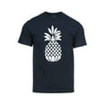 thumbnail image 1 of Mens Pineapple Stencil Short-Sleeve T-Shirt - Navy - 3X-Large, 1 of 1