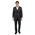 thumbnail image 1 of Mens Pinstripe 3 Piece Suit Set Modern Fit, Notch Lapel, 1 of 4