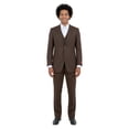 thumbnail image 1 of Mens Pinstripe 3 Piece Suit Set Modern Fit, Notch Lapel, 1 of 4