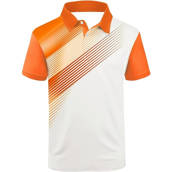 Mens Pique Shirts Polo Shirts Fashion Button Collar Short Sleeved Collar Workout Shirts,White,2XL