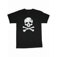 thumbnail image 1 of Mens Pirate Skull And Crossbones Graphic T-Shirt - Soft, Comfortable Tee For Casual Wear, 1 of 7