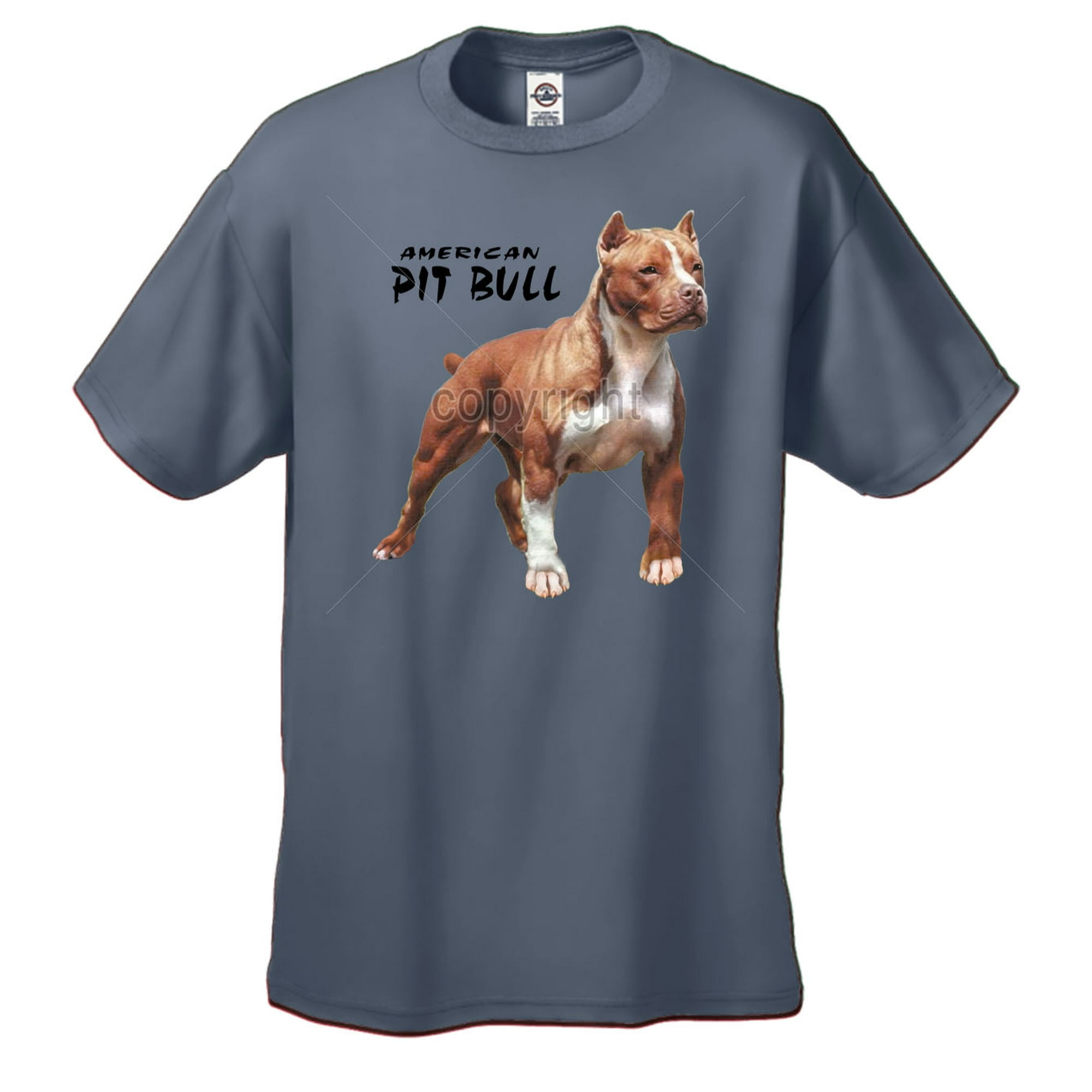 PITBULL DOG' Unisex Poly Cotton T-Shirt