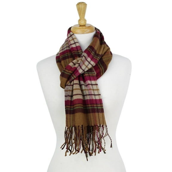Men's, Women's Plaid Warm Soft Winter Scarf