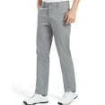 thumbnail image 1 of Mens Plain Front Golf Pants Classic Tapered Relaxed Fit Lightweight Breathable, 1 of 7