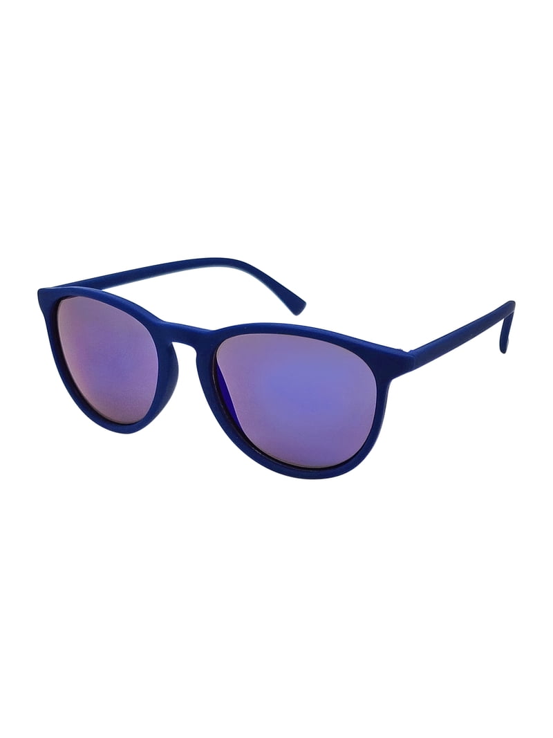 Round Full Rim Sunglasses with UV Protection 1990s Round Sunglasses Solar-x Glass Lenses Uv Protection  main image 3