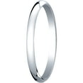 thumbnail image 1 of Mens Platinum, 2.0mm Traditional Dome Oval Wedding Band (sz 9.5), 1 of 3
