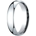 thumbnail image 1 of Mens Platinum, 5mm Slim Profile Comfort-Fit Wedding Band (sz 5.5), 1 of 3