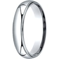 thumbnail image 1 of Mens Platinum, 5mm Slim Profile Comfort-Fit Wedding Band with Milgrain (sz 15), 1 of 3