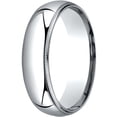 thumbnail image 1 of Mens Platinum, 6mm Slim Profile Comfort-Fit Wedding Band with Milgrain (sz 8), 1 of 3