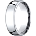 thumbnail image 1 of Mens Platinum, 7.5mm London Couture Comfort-Fit Wedding Band (sz 7.5), 1 of 3