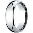 thumbnail image 1 of Mens Platinum, 7mm Slim Profile Comfort-Fit Wedding Band (sz 9), 1 of 3