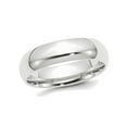 thumbnail image 1 of Gem & Harmony Mens Platinum Comfort Fit 6mm Wedding Band Ring for Men, 1 of 4
