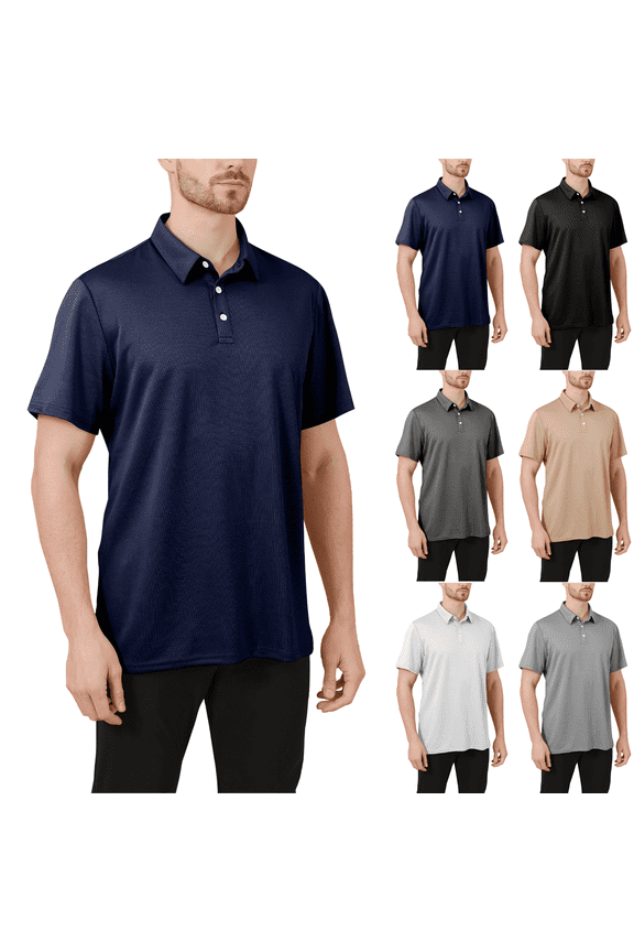 Mens Plus Size Shirts Short Sleeve Summer Solid Color Lightweight Business Casual Daily Collared Shirt for Men,Sizes S-5XL