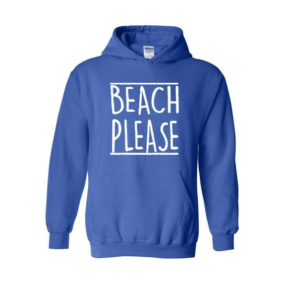 Mens Plus Sweatshirts and Hoodies - Beach Please