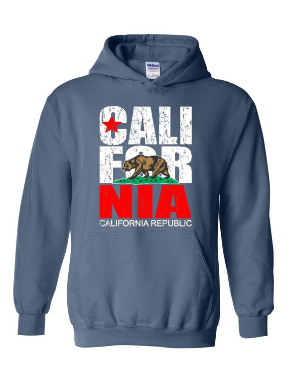 Mens Plus Sweatshirts and Hoodies - California Cali
