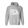 thumbnail image 1 of Mens Plus Sweatshirts and Hoodies - Crazy Cat Lady, 1 of 5