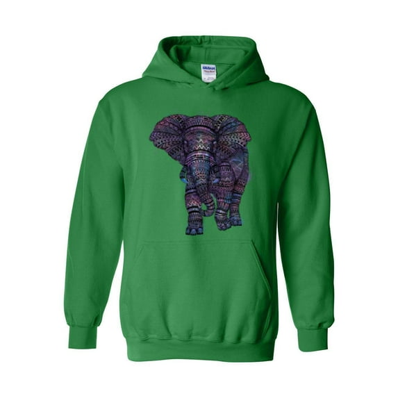 Mens Plus Sweatshirts and Hoodies - Elephant