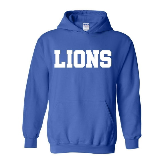 Mens Plus Sweatshirts and Hoodies - Lions