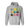 thumbnail image 1 of Mens Plus Sweatshirts and Hoodies - Love Food Donuts Doughnuts, 1 of 5